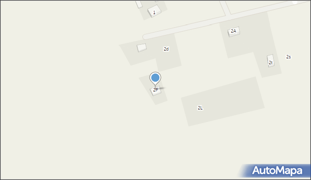 Mszano, Mszano, 2F, mapa Mszano