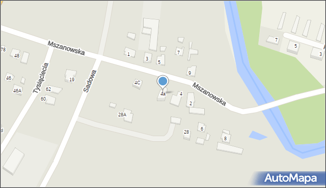 Nowe Miasto Lubawskie, Mszanowska, 4a, mapa Nowe Miasto Lubawskie