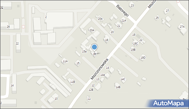 Rawa Mazowiecka, Mszczonowska, 16, mapa Rawa Mazowiecka