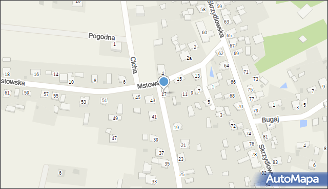 Rzerzęczyce, Mstowska, 17, mapa Rzerzęczyce