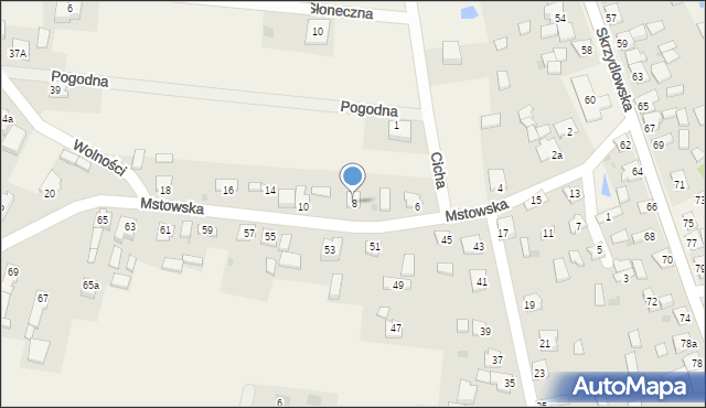 Rzerzęczyce, Mstowska, 8, mapa Rzerzęczyce