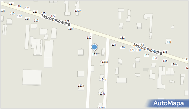Skierniewice, Mszczonowska, 122, mapa Skierniewic