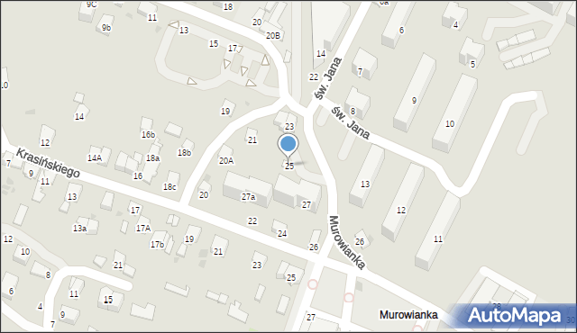 Bochnia, Murowianka, 25, mapa Bochni