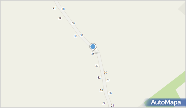 Giebułtów, Muzyczna, 35, mapa Giebułtów