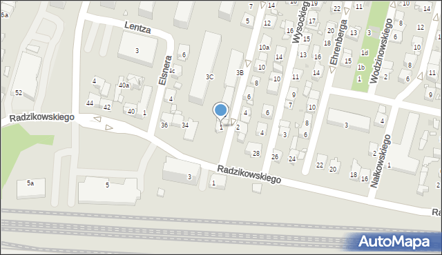 Kraków, Murarska, 1, mapa Krakowa