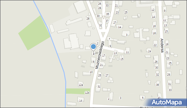 Krzepice, Muznerowskiego Stanisław, ks., 4, mapa Krzepice