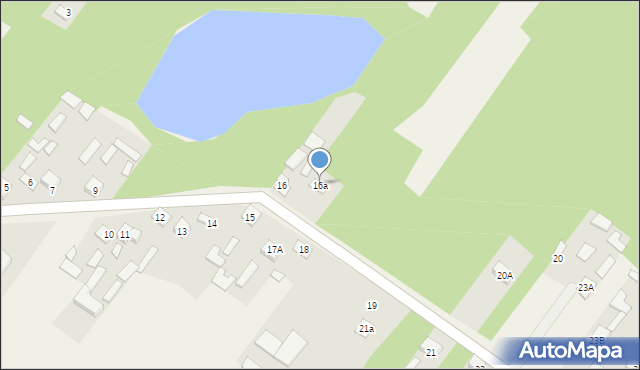 Mucharzew, Mucharzew, 16a, mapa Mucharzew
