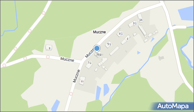 Muczne, Muczne, 6/2, mapa Muczne