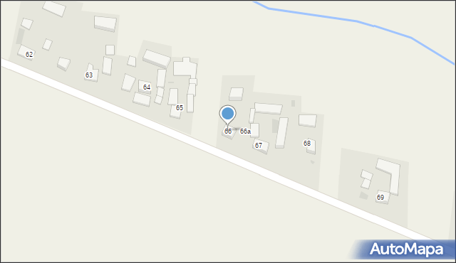 Muniakowice, Muniakowice, 66, mapa Muniakowice