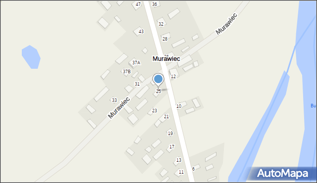 Murawiec, Murawiec, 25, mapa Murawiec