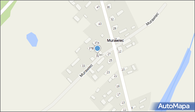 Murawiec, Murawiec, 31, mapa Murawiec