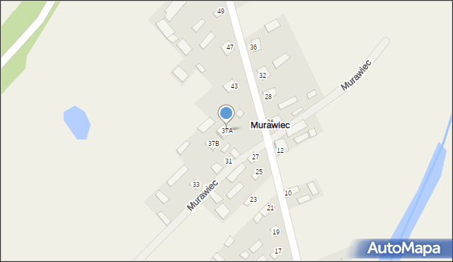 Murawiec, Murawiec, 37A, mapa Murawiec