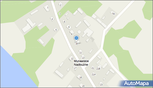 Murawskie Nadbużne, Murawskie Nadbużne, 10, mapa Murawskie Nadbużne