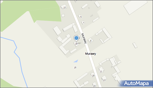 Murawy, Murawy, 14, mapa Murawy