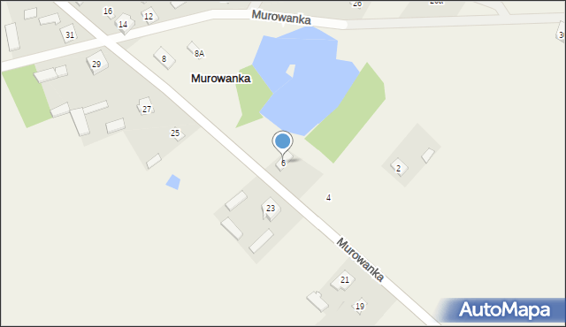 Murowanka, Murowanka, 6, mapa Murowanka