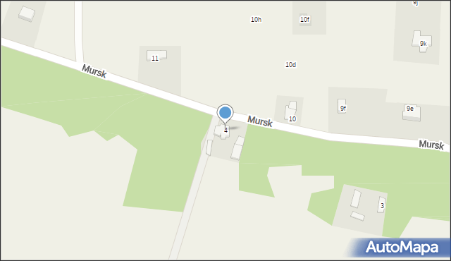 Mursk, Mursk, 4, mapa Mursk