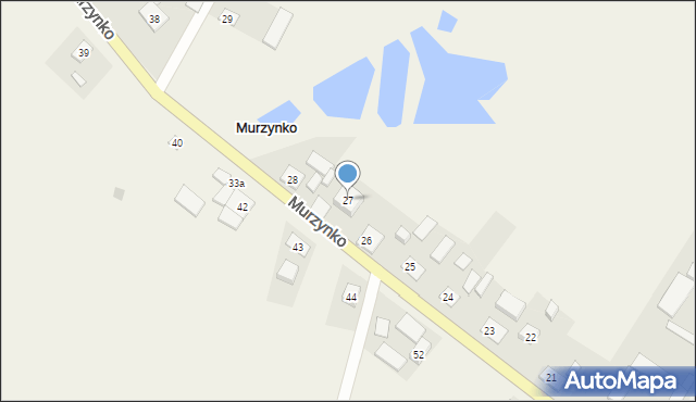 Murzynko, Murzynko, 27, mapa Murzynko