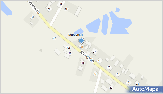 Murzynko, Murzynko, 28, mapa Murzynko