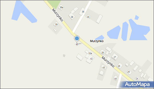 Murzynko, Murzynko, 40, mapa Murzynko