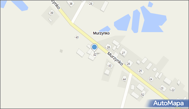 Murzynko, Murzynko, 42, mapa Murzynko