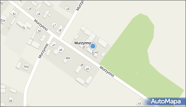 Murzynno, Murzynno, 21, mapa Murzynno