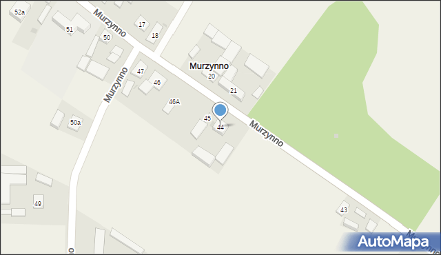 Murzynno, Murzynno, 44, mapa Murzynno