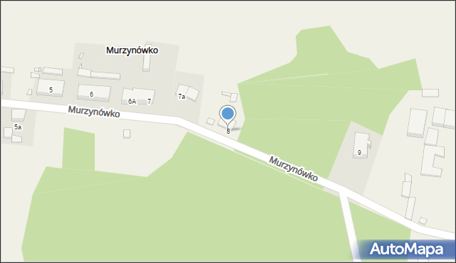 Murzynówko, Murzynówko, 8, mapa Murzynówko