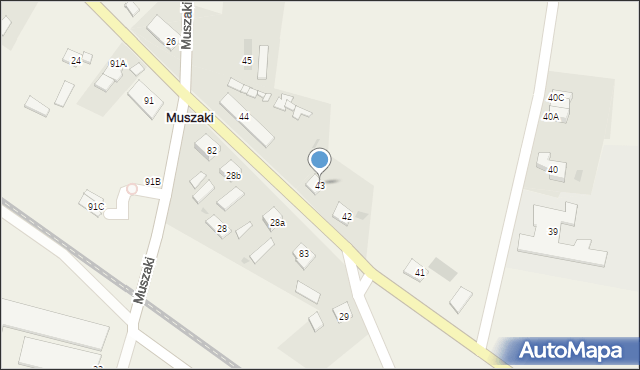 Muszaki, Muszaki, 43, mapa Muszaki