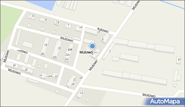 Mutowo, Mutowo, 4, mapa Mutowo