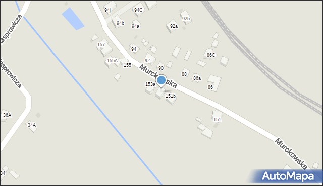 Mysłowice, Murckowska, 153, mapa Mysłowice