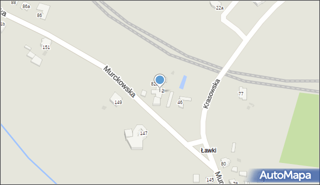 Mysłowice, Murckowska, 82, mapa Mysłowice