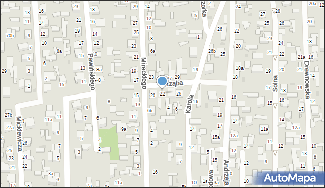 Zgierz, Musierowicza Arkadiusza, 22, mapa Zgierz