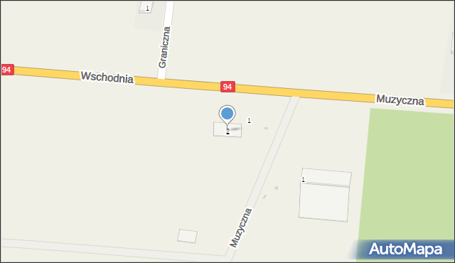 Źródła, Muzyczna, 2, mapa Źródła