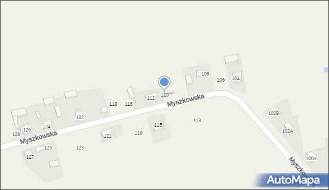 Góra Włodowska, Myszkowska, 110, mapa Góra Włodowska