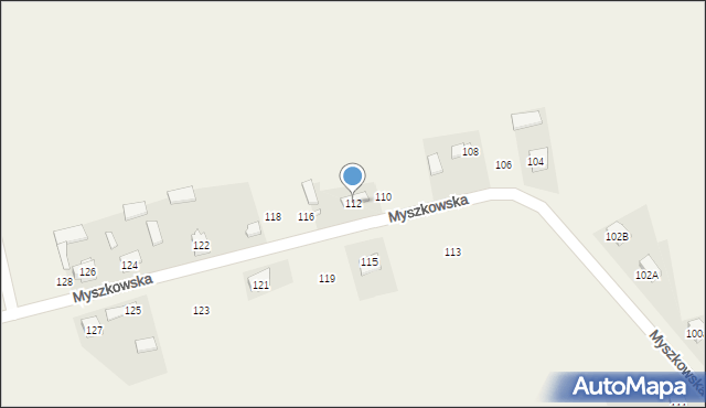 Góra Włodowska, Myszkowska, 112, mapa Góra Włodowska