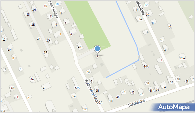 Kotuń, Myrchy Jana, 4, mapa Kotuń