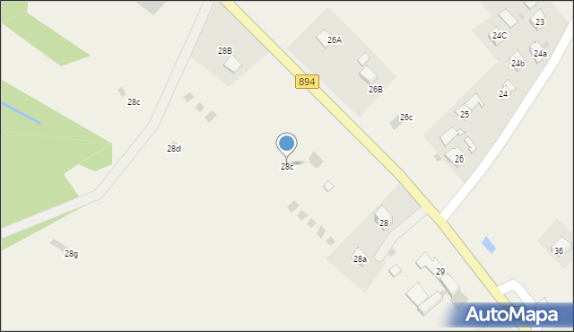 Myczków, Myczków, 28c, mapa Myczków