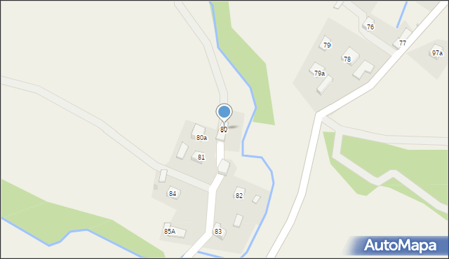 Myczków, Myczków, 80, mapa Myczków