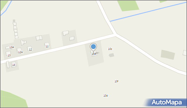 Myczkowce, Myczkowce, 10A, mapa Myczkowce