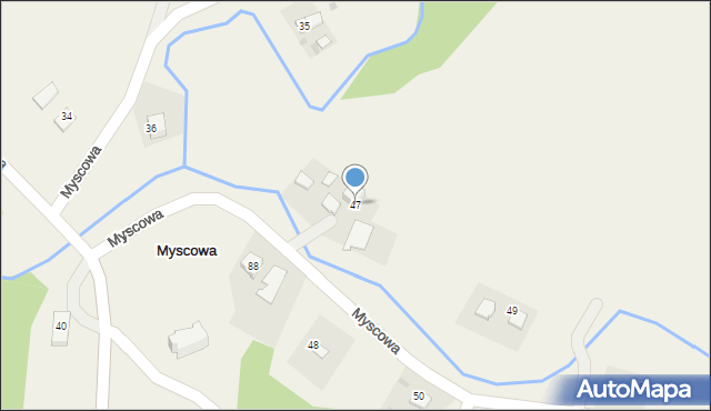 Myscowa, Myscowa, 47, mapa Myscowa