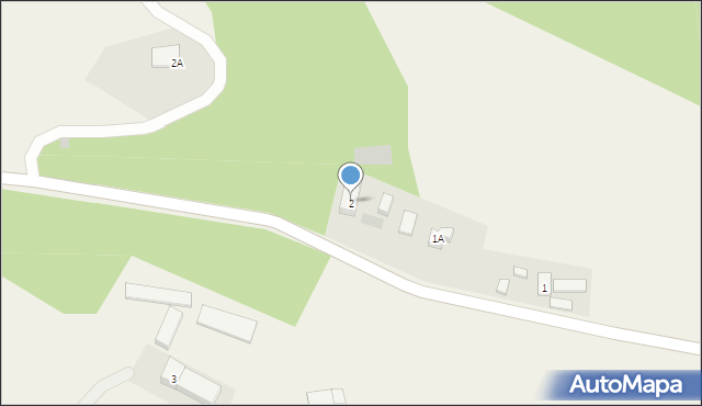 Myślinów, Myślinów, 2, mapa Myślinów