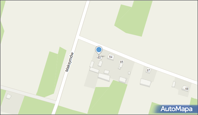 Myśliwczów Kolonia, Myśliwczów Kolonia, 63, mapa Myśliwczów Kolonia