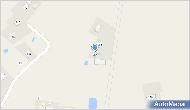Myśliwiec, Myśliwiec, 76c, mapa Myśliwiec