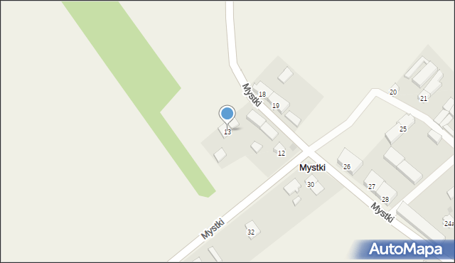 Mystki, Mystki, 13, mapa Mystki