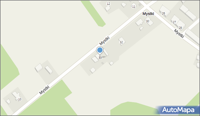 Mystki, Mystki, 33, mapa Mystki