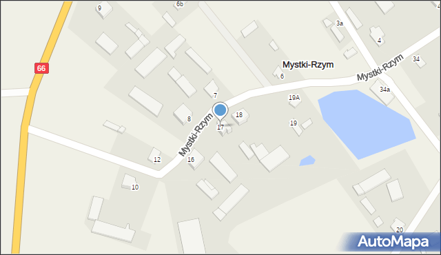 Mystki-Rzym, Mystki-Rzym, 17, mapa Mystki-Rzym