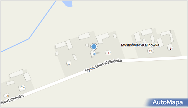 Mystkówiec-Kalinówka, Mystkówiec-Kalinówka, 18, mapa Mystkówiec-Kalinówka