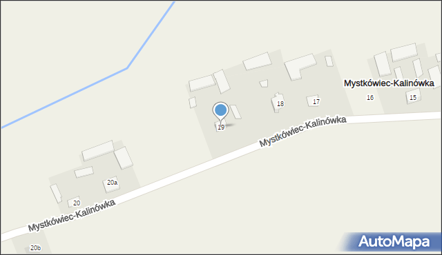 Mystkówiec-Kalinówka, Mystkówiec-Kalinówka, 19, mapa Mystkówiec-Kalinówka