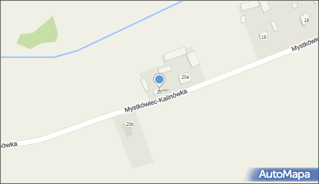 Mystkówiec-Kalinówka, Mystkówiec-Kalinówka, 20, mapa Mystkówiec-Kalinówka