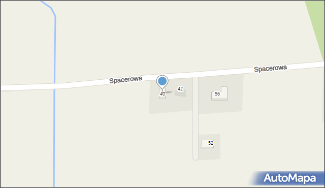 Myszyniec Stary, Myszyniec Stary, 30A, mapa Myszyniec Stary